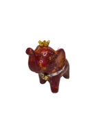 Porzellan-Elefant-Rot