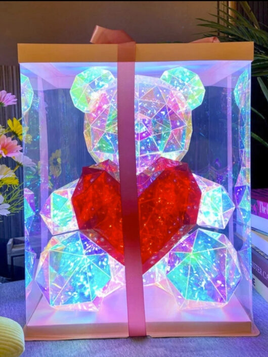 Teddy mit Licht