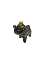 Porzellan-Elefant-Grün