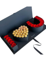 Infinity-Rosen-Box mit Ferrero